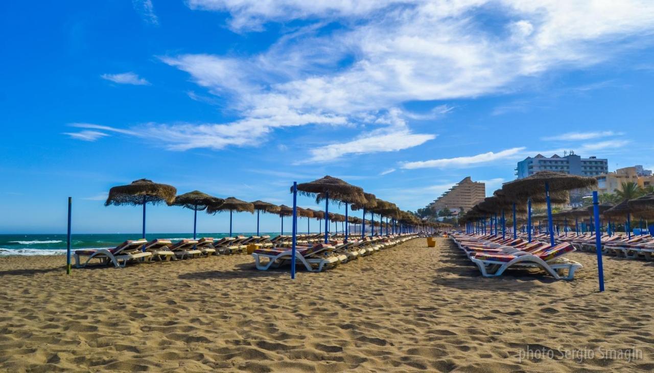 Europark Apartamentos - Atico Con Vista Al Mar- Piscina Y Playa- Excelente Wifi ベナルマデナ エクステリア 写真